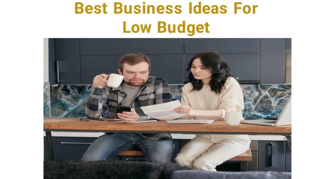 Best Business Ideas For Low Budget