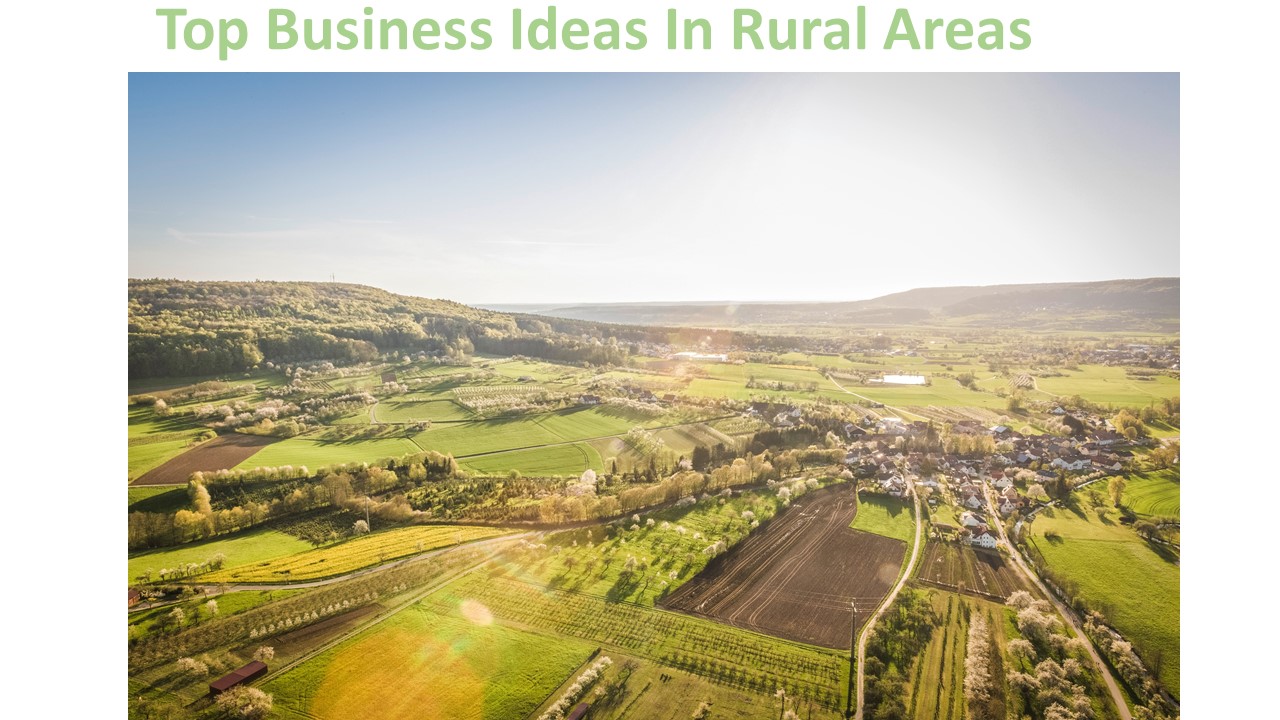 Top Business Ideas In Rural Areas