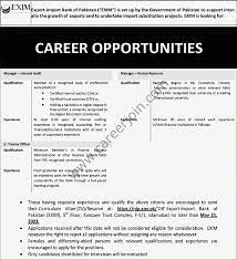 EXIM Bank of Pakistan Jobs 2023