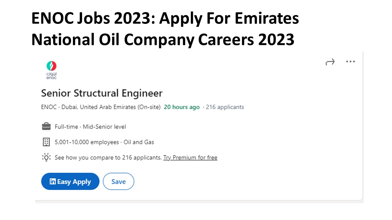 ENOC Jobs 2023