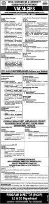 Local Government Punjab Jobs 2023 New Vacancies