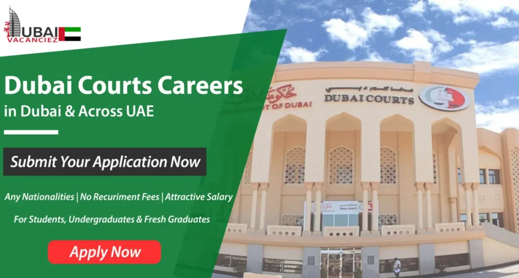 Dubai Courts Careers 2024 | Latest Govt Department Jobs in UAE