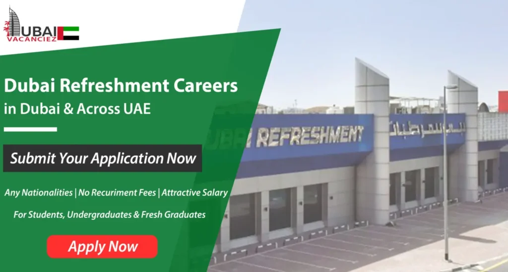 Dubai Refreshment Careers 2024 Latest Job Openings
