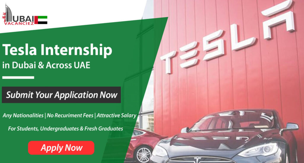 Tesla Internship UAE 2024 | Discover Internship Opportunities