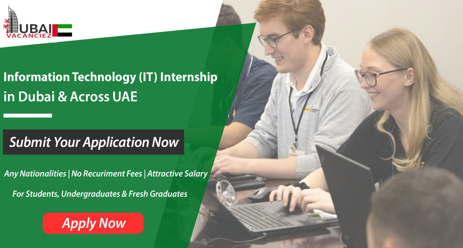 IT Internship in Dubai 2024 For Students (Hiring Now)