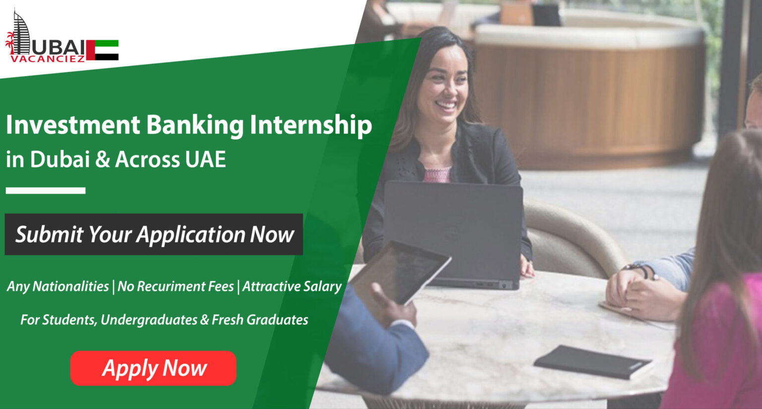 Investment Banking Internship in Dubai 2024 For Students