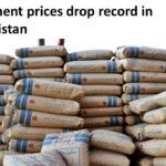 Cement prices drop record in Pakistan