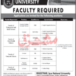 Iqra National University Peshawar Jobs 2024
