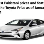 Latest Pakistani prices and features for the Toyota Prius as of January 2024