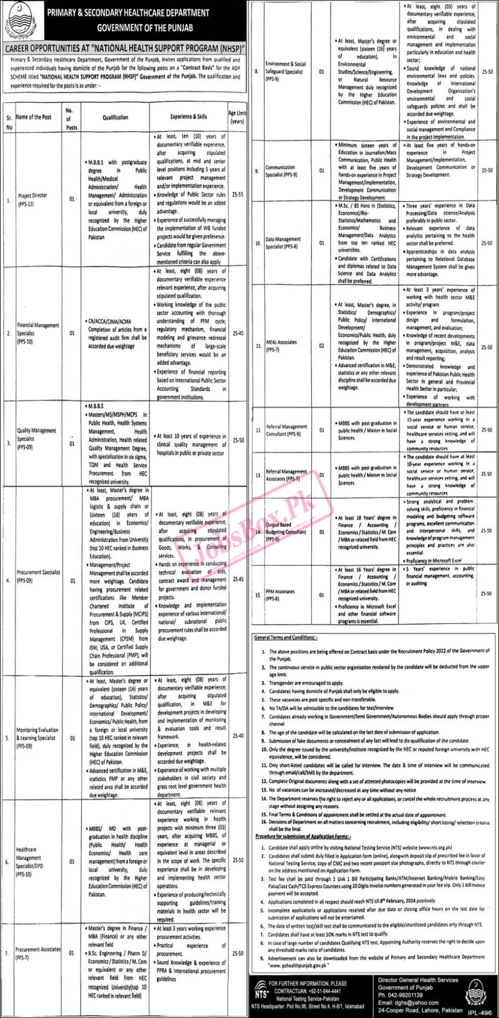 Primary And Secondary Healthcare Department Punjab Jobs 2024   Primary And Secondary Healthcare Department Punjab Jobs 2024.webp