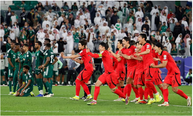 South Korea Advances in Asian Cup as Saudi Arabia Falters in Penalty Shootout