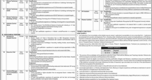 Peshawar Institute of Cardiology MTI Jobs May 2024