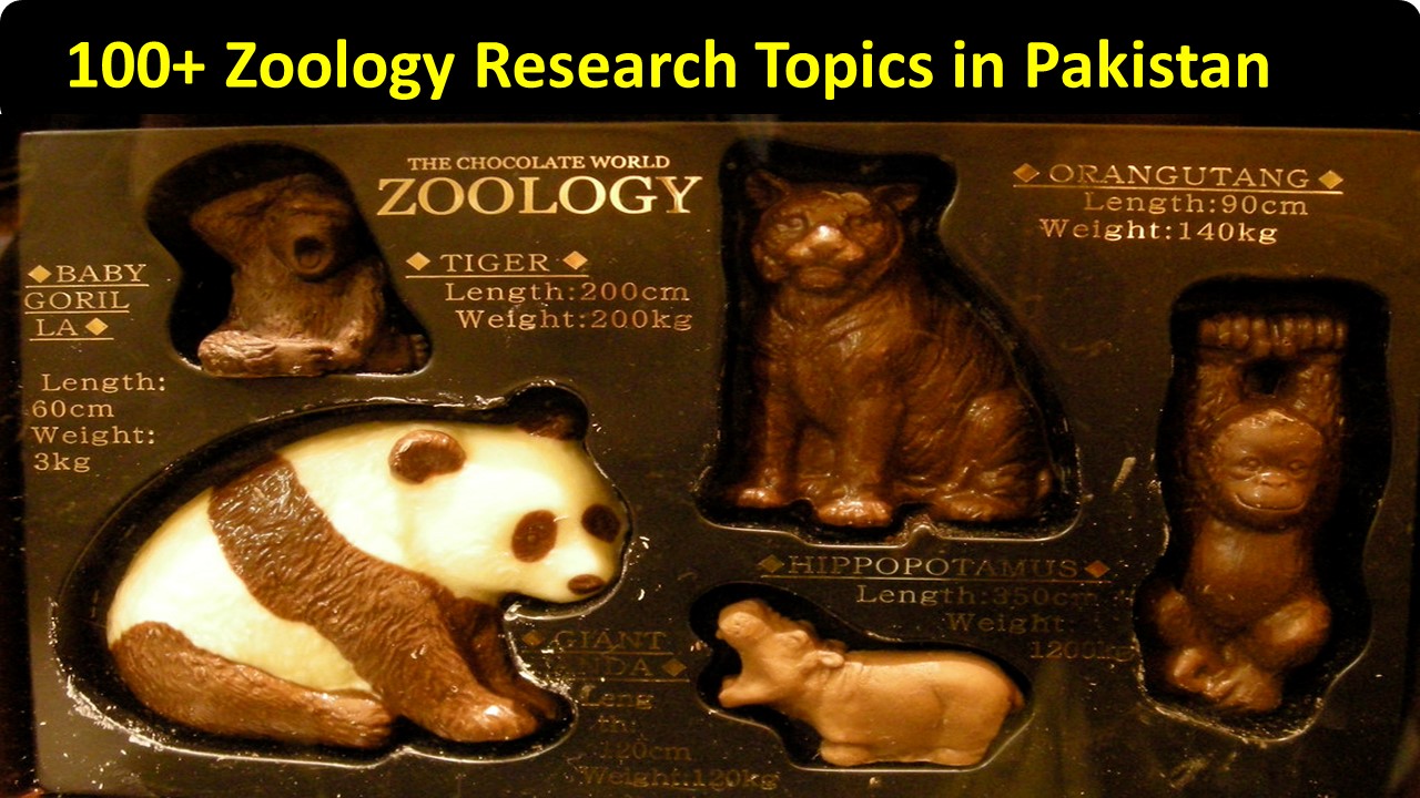 zoology research topics in pakistan