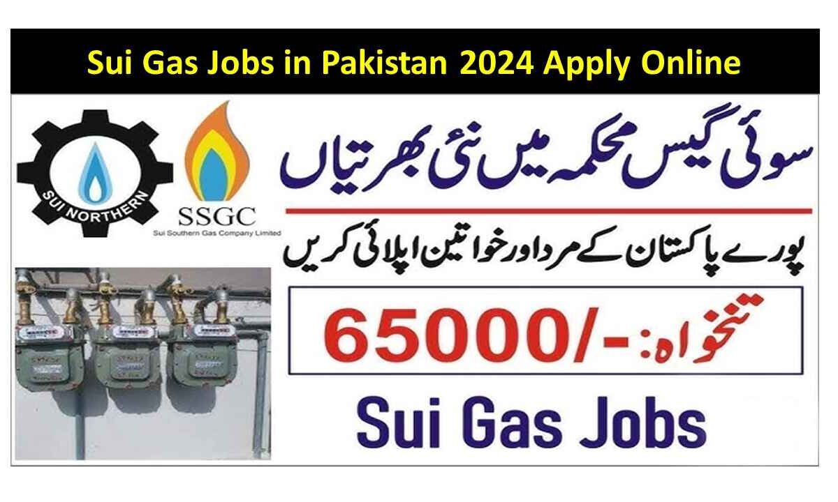 Sui Gas Jobs in Pakistan 2024