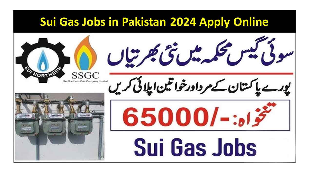 Sui Gas Jobs in Pakistan 2024