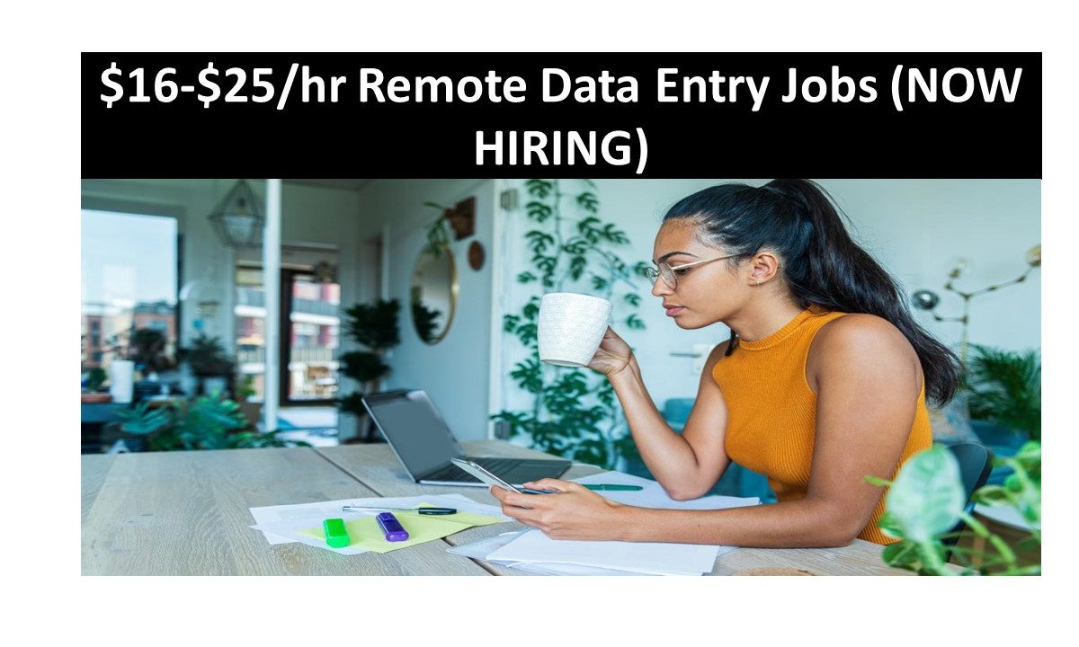 Remote Data Entry Jobs