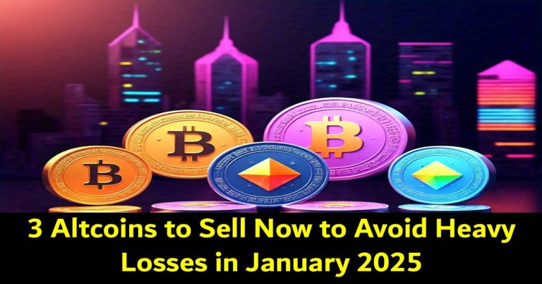 3 Altcoins to Sell Now to Avoid Heavy Losses in January 2025