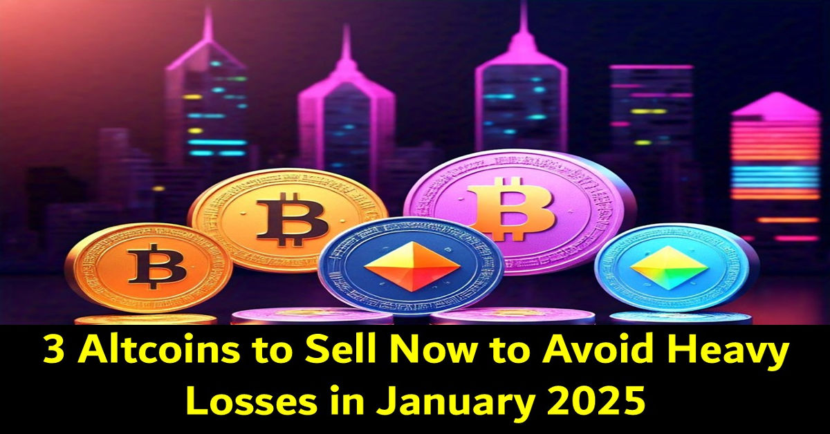 3 Altcoins to Sell Now to Avoid Heavy Losses in January 2025