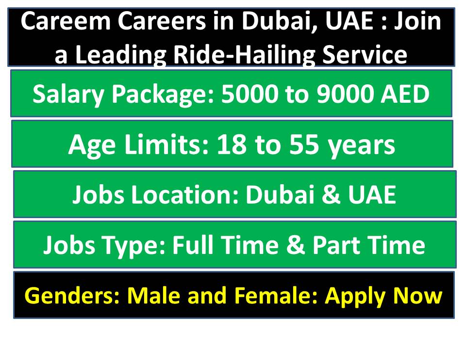 Careem Careers in Dubai UAE : Join a Leading Ride-Hailing Service