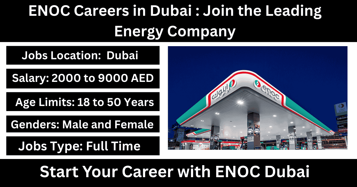 ENOC Careers in Dubai