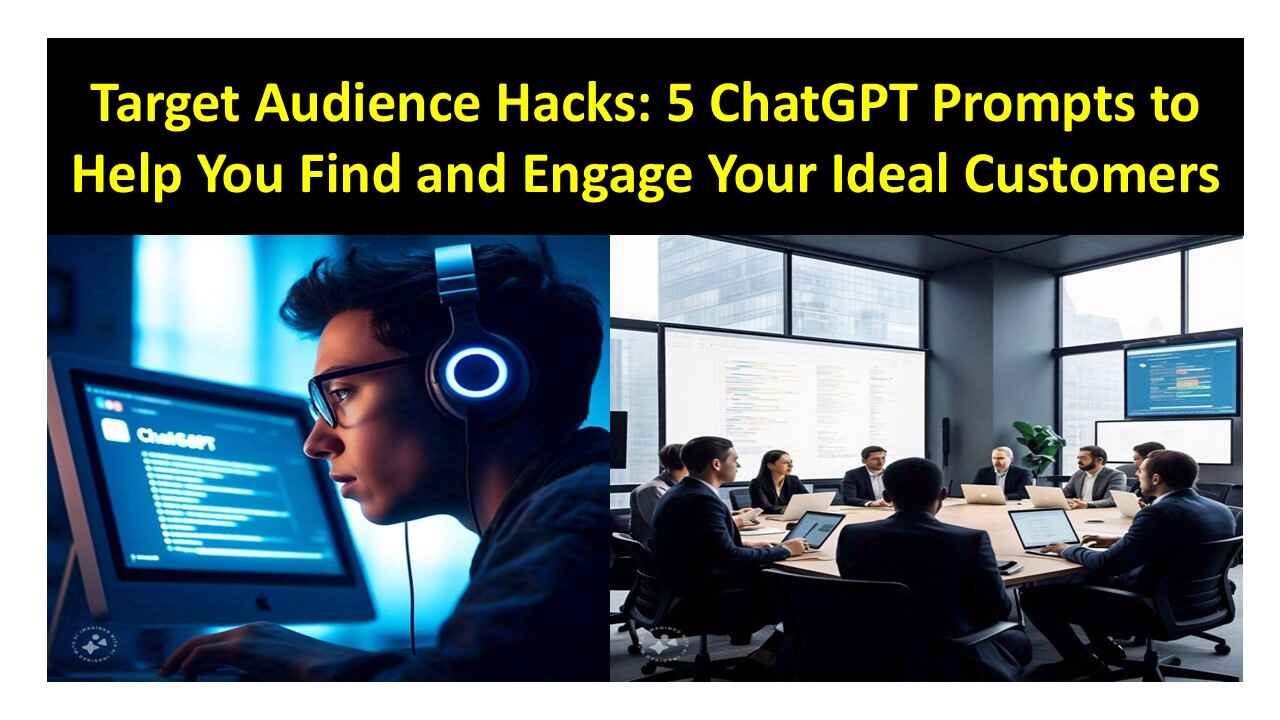 Target Audience Hacks: 5 ChatGPT Prompts to Help You Find and Engage Your Ideal Customers