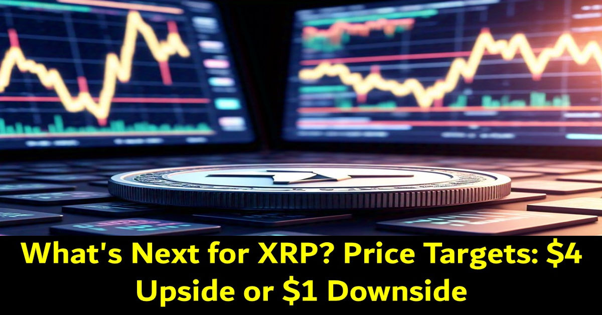 What's Next for XRP Price Targets $4 Upside or $1 Downside