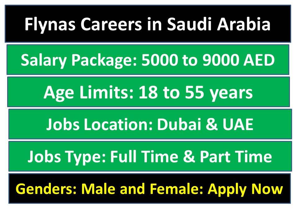 Flynas Careers in Saudi Arabia