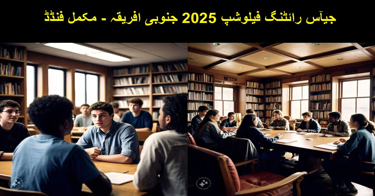 جیآس رائٹنگ فیلوشپ 2025 جنوبی افریقہ