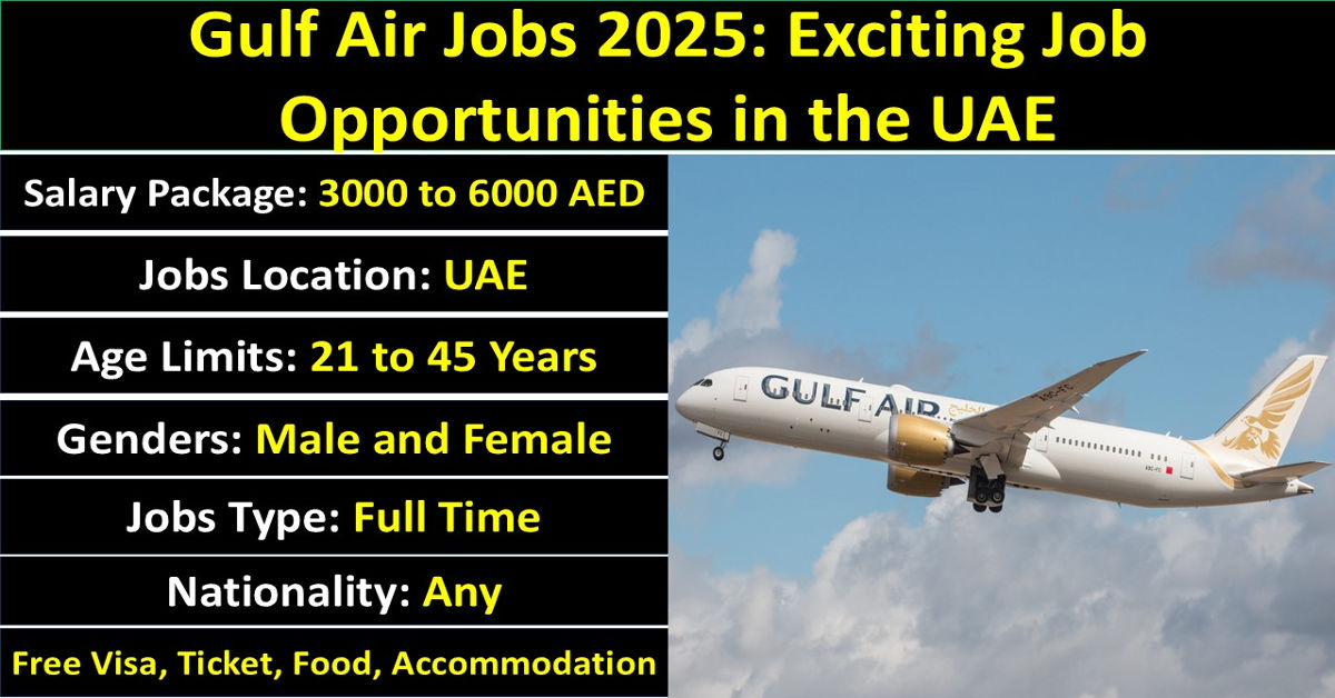 Gulf Air Jobs 2025