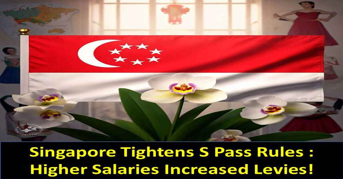 Singapore Tightens S Pass Rules : Higher Salaries Increased Levies!