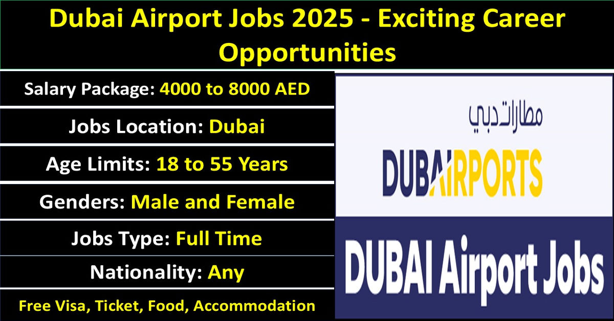 Dubai Airport Jobs 2025