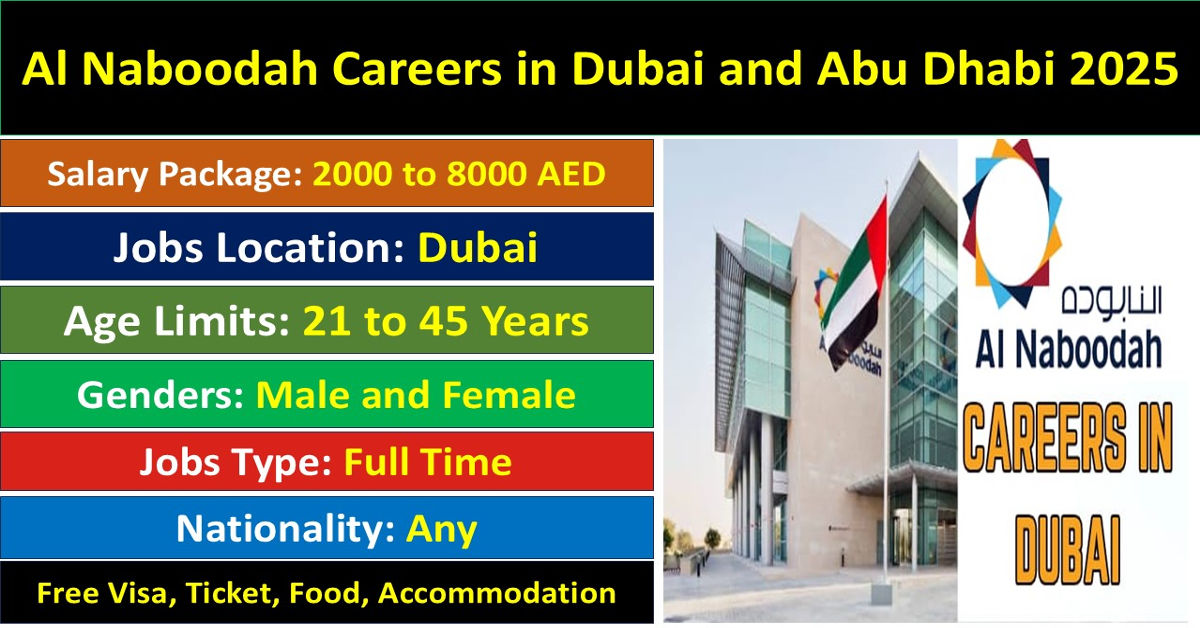 Al Naboodah Careers in Dubai and Abu Dhabi 2025