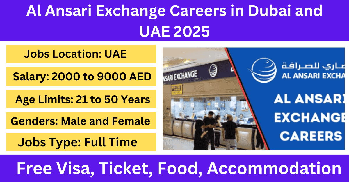 Al Ansari Exchange Careers in Dubai and UAE 2025