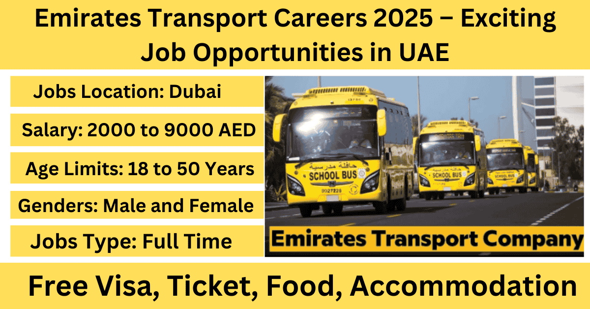 Emirates Transport Careers 2025