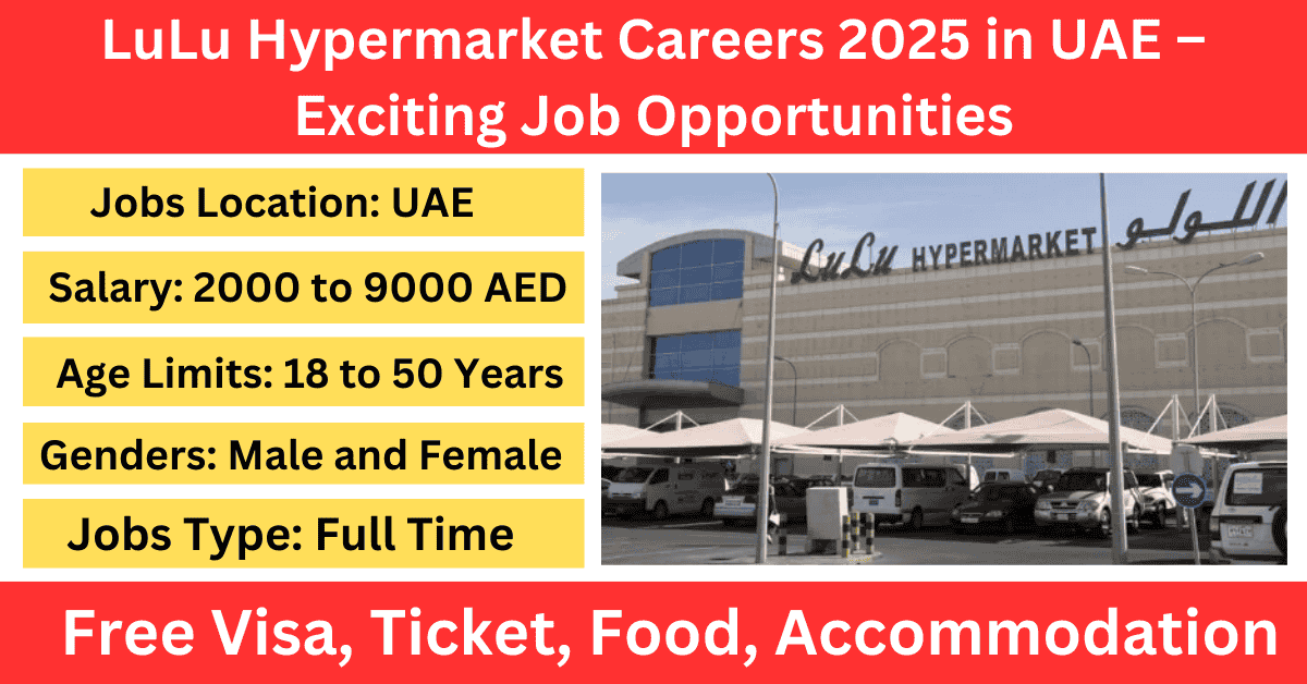 LuLu Hypermarket Careers 2025 in UAE (1)