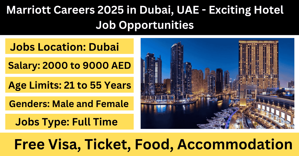 Marriott Careers 2025 in Dubai