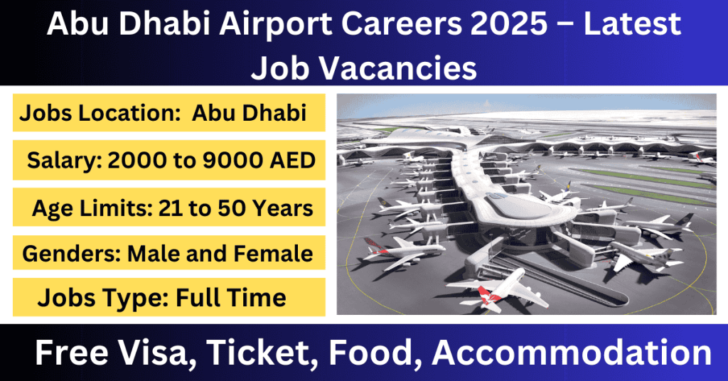 Abu Dhabi Airport Careers 2025 – Latest Job Vacancies