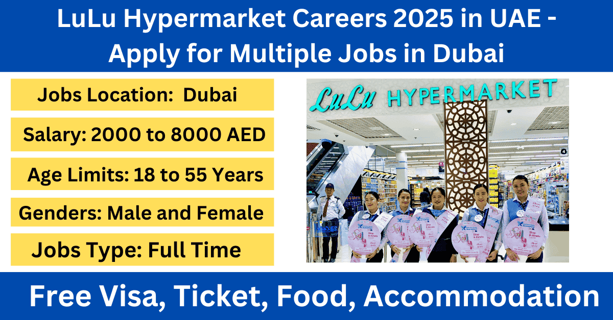 LuLu Hypermarket Careers 2025 in UAE