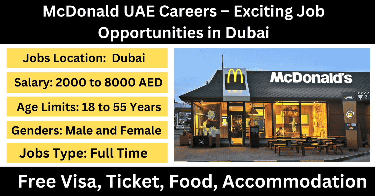 McDonald UAE Careers