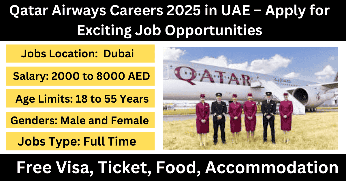 Qatar Airways Careers 2025 in UAE