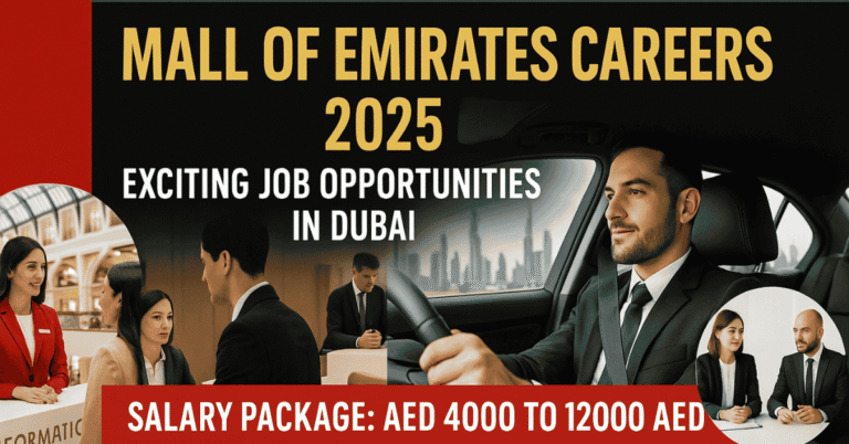 Mall of Emirates Careers 2025