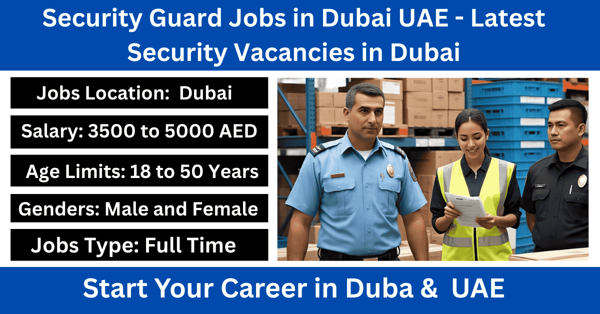 Security Guard Jobs in Dubai
