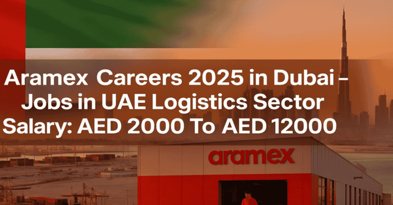 Aramex Careers 2025 in Dubai