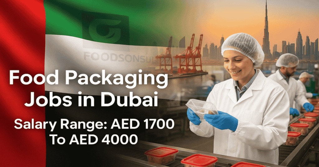 Food Packaging Jobs in Dubai