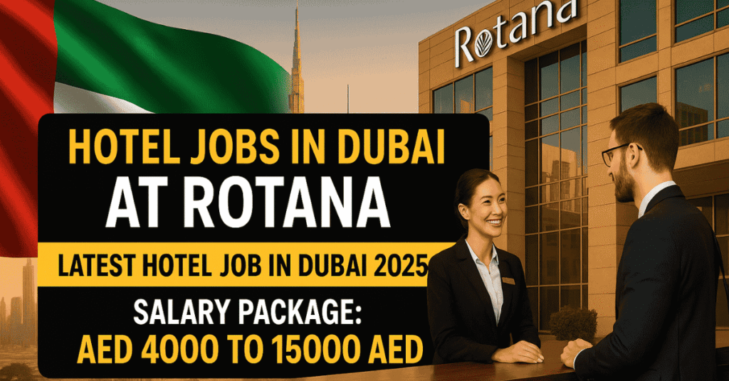 Hotel Jobs in Dubai at Rotana