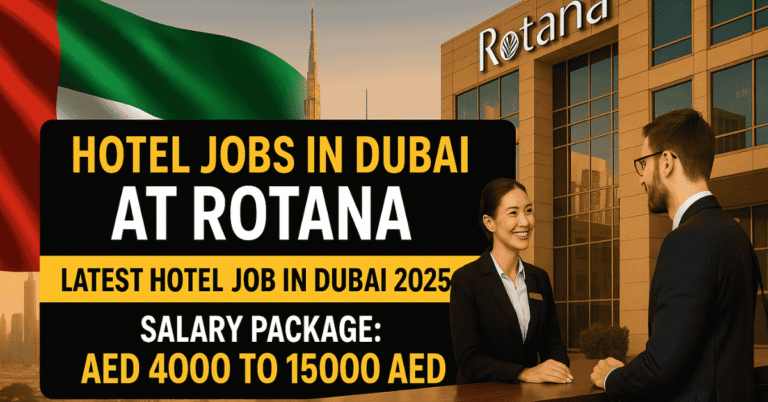Hotel Jobs in Dubai at Rotana