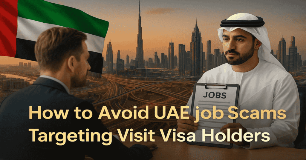 How to Avoid UAE job Scams Targeting Visit Visa Holders