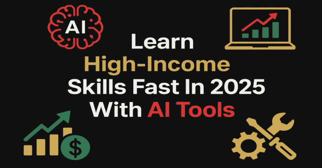 Learn High-Income Skills Fast in 2025 with AI Tools