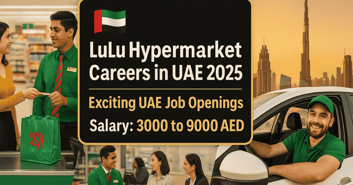 LuLu Hypermarket Careers in UAE
