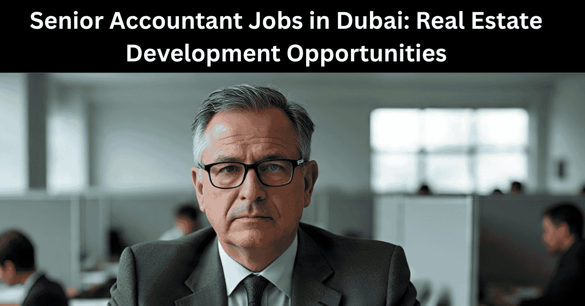 Senior Accountant Jobs in Dubai